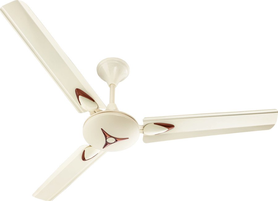 Kanishka Star Ultra High Speed 400 Rpm with 24 Months Warranty Energy Saving, Anti Rust 1200 mm Ceiling Fan (Rich Ivory | Pack of 1)
